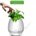 Smart Piano Bluetooth Speaker Playing Music Flower Pot LED Night Light Flowerpot