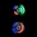 Cristal Handspinner Decompression Fidget Hand Spinner Gyroscope Transparent LED Rotation Toys