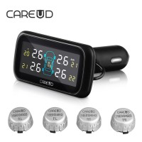 CAREUD U903 Tire Pressure Monitor System Vehicle Battery Power Monitoring External Sensors