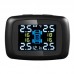 Tire Pressure Monitoring System TPMS Auto Alarm Car Colour Display 433.92MHz External Sensors