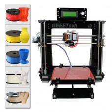 Geeetech Acrylic Reprap Prusa I3 All Metal Parts Pro B 3D Printer DIY Pinter