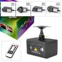 SUNY R&G Laser Aurora Projector Lights & RGB * 3W LED Background Mixing Cross