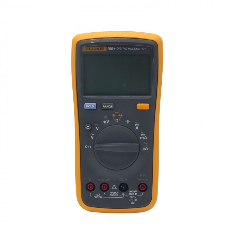 FLUKE 15B+ F15B+Digital Multimeter Meter Auto Range AC DC Voltage