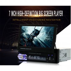 Car MP5 Player Bluetooth 7.0Inch Positioning Navigator HD 1080P Video FM Radio  