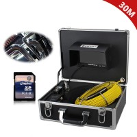 EYOYO Pipe Sewer Inspection Camera 30M 1000TVL DVR Recording 7.0Inch LCD Monitor