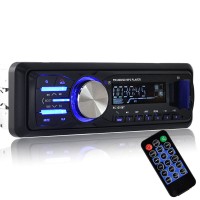 Car MP3 Player FM USB SD Bluetooth 12V 24V Hands Free Calls RS-1010BT 