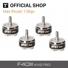 T-Motor F40Ⅲ KV2750 Brushless Motor 12N14P for FPV Racing Drone Quadcopter 4PCS