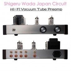 Tube Preamp 12AX7 12AU7 HiFi Pre-Amplifier Shigeru Wada Japan Circuit 30W Power