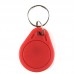 4pcs RFID IC Key Card Tags Keyfobs Token NFC TAG Keychain 125KHZ 13.56Mhz