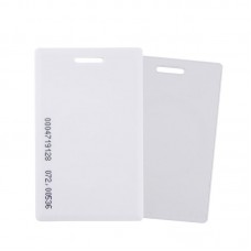 2pcs RFID EM ID White Card 125KHz Clamshell Thick Door Access Control  Proximity RFID Card 1.8mm