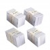 100pcs RFID EM ID White Card 125KHz Clamshell Thick Door Access Control  Proximity RFID Card 1.8mm