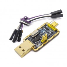 1PCS CH340G RS232 Upgrade to USB TTL Auto Converter Adapter STC Brush Module