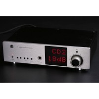 Headphone Amplifier Stereo Single-ended HiFi XLR RCA Amp Gain Control