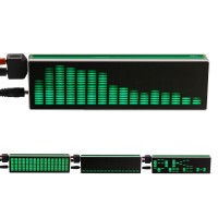 AK1616 16×16 LED Audio Spectrum Level Indicator VU Meters Music Display for Amplifiers