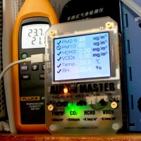 AM6 Laser Formaldehyde Air Quality Testing PM2.5/PM10/HCHO/VOC 6 in 1 