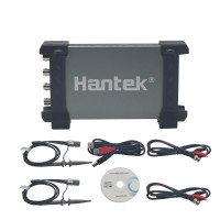 Hantek6104BC PC USB Oscilloscope Bandwidth 100MHz 4 Independent Analog Channels 2mV-10V/DIV Input Sensitivity