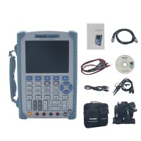 Hantek DSO8060 5 in 1 Handheld Oscilloscope DMM Spectrum Analyzer Frequency Counter Arbitrary Waveform Generator Multimeter