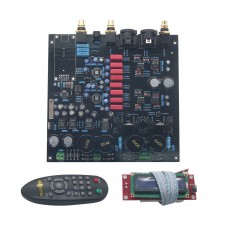 DAC Decoder Board for Audio Power Amplifier DIY with Remote Controller Support DOP DSD