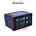 MP5 Car Player Android 6.0 Media GPS Navigation 7.0Inch HD Touch Screen RK-A705