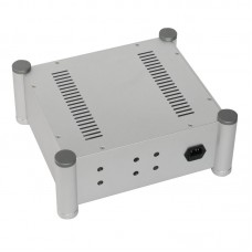 WA113 Amplifier Amp Case Aluminum Class Silver Sand-blasting