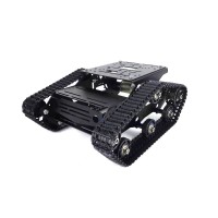 TR300P 37 Motor Tank Tracked Chassis Unassembled Intelligent Car Robot