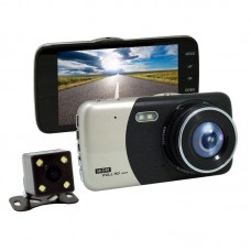 Car DVR Drive Recorder Rearview Mirror 4.0'' Screen 2K 1080P 32G HD H300 