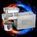 Automatic Small Oil Press Machine Stainless Steel Cold Hot Nut Seed Expeller 110V 220V