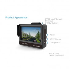 AT430TAC V5.5 4.3" LCD AHD2.0/TVI3.0/TVI2.0/CVI2.0/TVI HD Camera Security Tester 