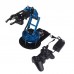 LeArm Unassembled 6DOF Mechnical Robotic Arm with 6PCS Digital Servo and PS2 Handle Control 