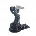 Metal Alloy 6 DOF Robot Arm Clamp Claw & Swivel Stand Mount Kit w/ 6pcs MG996R Servo for Arduino 