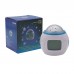 Music Starry Star Sky Desktop Table Clock Despertador Projection Alarm Clock Calendar Thermometer