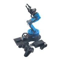 LeArm Unassembled 6DOF Mechnical Robotic Arm with 6PCS Digital Servo and PS2 Handle Control 