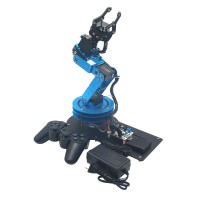 LeArm Assembled 6DOF Mechnical Robotic Arm with 6PCS Digital Servo and PS2 Handle Control