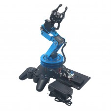 LeArm Assembled 6DOF Mechnical Robotic Arm with 6PCS Digital Servo and PS2 Handle Control