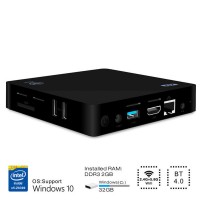 Z83II Mini PC Intel Atom x5-Z8350 Quad Core Windows 10 64bit 2.4G + 5.8G WiFi