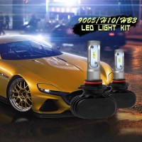 9005 Led Car Bulbs 6500K White CSP Chips 50W LED Headlight Kits Single Beam Fog Lamps  