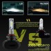 9005 Led Car Bulbs 6500K White CSP Chips 50W LED Headlight Kits Single Beam Fog Lamps  