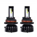 9004/HB1 CSP LED Headlights Bulbs Car Fog Lamps 6000K IP65 Waterproof 8000LM