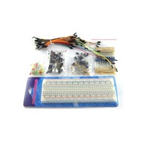 Arduino Workshop Components Package A Kit w/ Breadboard & Jumper Wires 