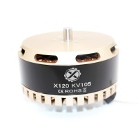 X120 Brushless Motor KV105 KV85 Multi-axis 24N28P for FPV Racing Drone Multicopter 