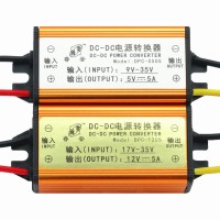 12V/24V to 5V DC-DC Power Converter 24V to 12V 5A for Vehicle LED Display  