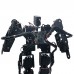 17DOF Biped Robotic Educational Robot Humanoid Robot Kit Servo Bracket Ball Bearing Black