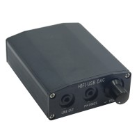 ZL H8 Computer USB External Sound Card DAC Decoder Amp HIFI Desktop Audio Sound Card Black