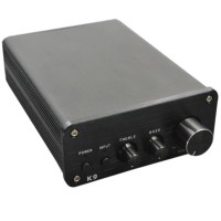 ZHI LAI K9 Digital Amplifer 2x160W High-Power Output high Bass Adjustment Input Amp for Audio