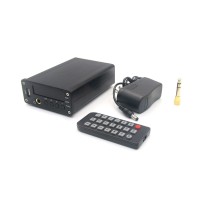 ZL T9 Music Decoding Player HIFI Headphone Amplifier Support USB MP3 Coaxial Optical Fiber Digital Signal Output-Black