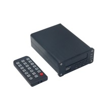 ZL T5 Music Audio Decoding Player HIFI Fiber Coaxial Analog Signal Output Support APE FLAC ANSI MP3-Black
