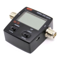 NISSEl RS-70 Digital SWR & Power Meter 1.6-60 Mhz HF 200W For 2 Way Radios