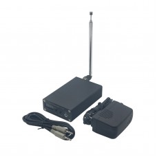 50mW Digital Wirelss Headphone Stereo FM Transmitter Audio Transmission PLL Black