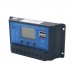 LCD Solar Charge Controller 20A 12V 24V PWM Regulator Timer and Light Control Dual USB SWC20A