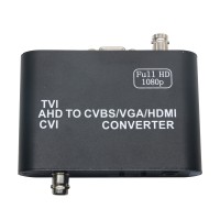 HD Video Encoder 1080P AHD TVI CVI to HDMI VGA BNC MINE Converter AHD1509